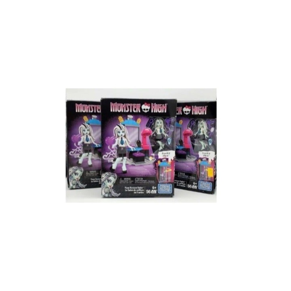 NIB Monster High Mega Bloks Frankie Stein Teen Scream Salon (1 of 3)